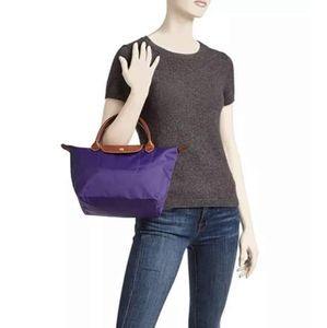 Longchamp Le Pliage small top handle nylon handbag
